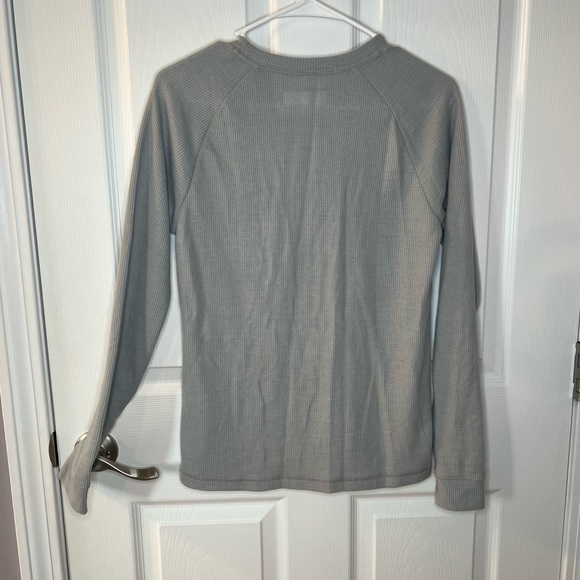 Abercrombie Boys Thermal Waffle Long Sleeve Shirt 13/14 - Picture 4 of 4